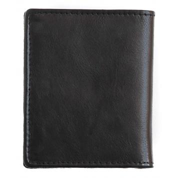 Men Black Original Leather RFID Card Holder 20 Card Slo...