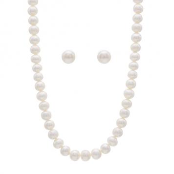 Stylish & Trendy Freshwater Round Shape Pearl Strin...