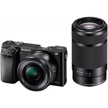 Sony Alpha ILCE-6000Y 24.3MP Digital SLR Camera (Black)...