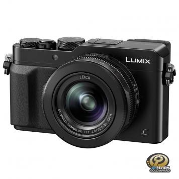 PANASONIC LUMIX LX100 4K Point and Shoot Camera, 3.1X L...